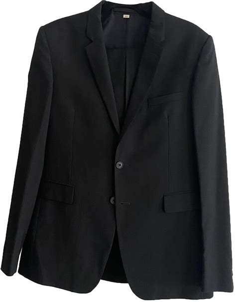 burberry blazer white silk|burberry black wool tuxedo suit.